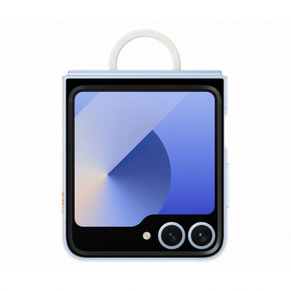 Samsung EF-QF741CTEGWW mobile phone case 17 cm (6.7") Cover Transparent