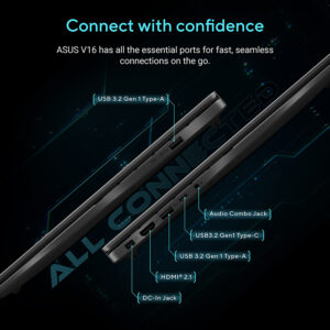 ASUS V16 V3607VH-RP011W Intel Core 5 210H Laptop 40.6 cm (16") WUXGA