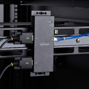 StarTech.com 2-Port Serial to Ethernet Adapter, IP Serial Device