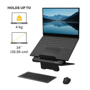 Fellowes Laptop Stand for Desk - Breyta Adjustable Laptop Riser for Fellowes Laptop Stand for Desk - Breyta Adjustable Laptop Riser for