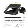 Fellowes Laptop Stand for Desk - Breyta Adjustable Laptop Riser for Fellowes Laptop Stand for Desk - Breyta Adjustable Laptop Riser for