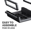 Fellowes Computer Monitor Stand with 3 Height Adjustments - Breyta Fellowes Computer Monitor Stand with 3 Height Adjustments - Breyta