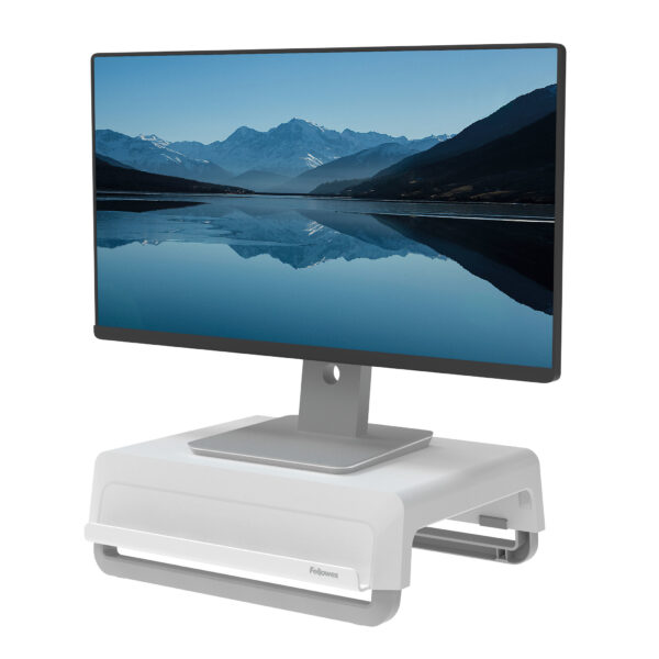 Fellowes Computer Monitor Stand with 3 Height Adjustments - Breyta Fellowes Computer Monitor Stand with 3 Height Adjustments - Breyta