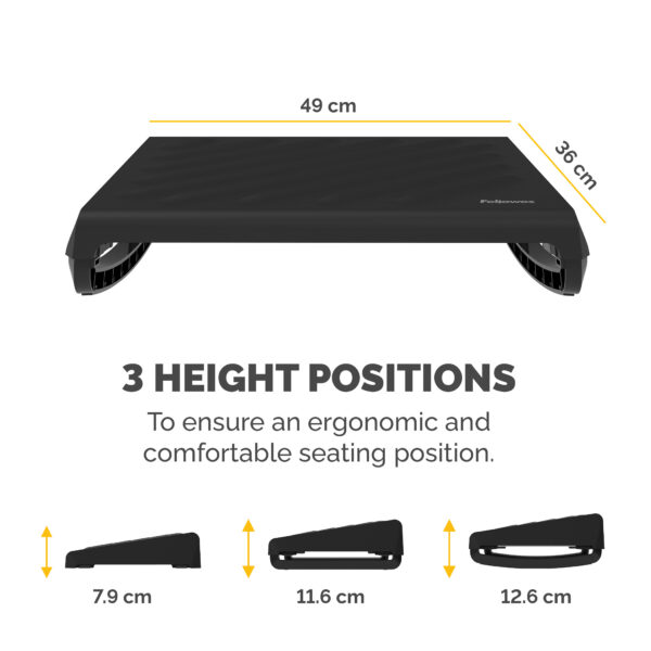 Fellowes Foot Rest Under Desk - Breyta Foot Support Ergonomic Foot Fellowes Foot Rest Under Desk - Breyta Foot Support Ergonomic Foot