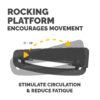 Fellowes Foot Rest Under Desk - Breyta Foot Support Ergonomic Foot Fellowes Foot Rest Under Desk - Breyta Foot Support Ergonomic Foot