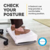 Fellowes Foot Rest Under Desk - Breyta Foot Support Ergonomic Foot Fellowes Foot Rest Under Desk - Breyta Foot Support Ergonomic Foot
