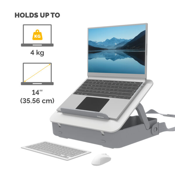 Fellowes Laptop Carry Case with Built-in Laptop Stand - Breyta Fellowes Laptop Carry Case with Built-in Laptop Stand - Breyta