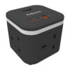 Fellowes Power Cube with 3 Power Socket Extension USB-A & USB-C Ports Fellowes Power Cube with 3 Power Socket Extension USB-A & USB-C Ports