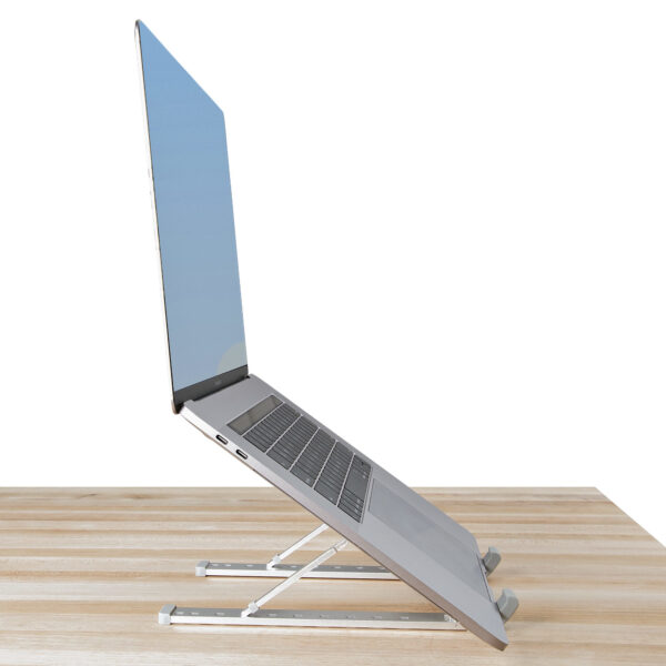 StarTech.com Foldable Laptop Riser Stand, Portable Height Adjustable