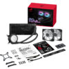 ASUS ROG Ryuo III 240 ARGB Processor Liquid cooling kit 12 cm Black