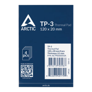 ARCTIC TP-3 Premium Performance Thermal Pad 120 x 20 mm, 0.5 mm