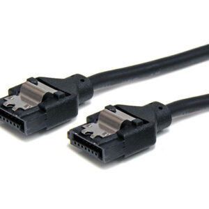 StarTech.com 18in Latching Round SATA Cable