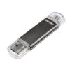Hama Laeta Twin 16GB USB flash drive USB Type-A 2.0 Grey Hama Laeta Twin 16GB USB flash drive USB Type-A 2.0 Grey