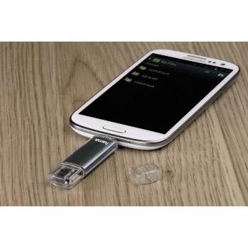 Hama Laeta Twin 16GB USB flash drive USB Type-A 2.0 Grey Hama Laeta Twin 16GB USB flash drive USB Type-A 2.0 Grey