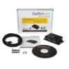 StarTech.com 2 Port Industrial Wall Mountable USB to Serial Adapter