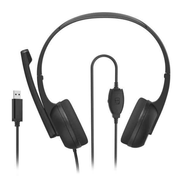 Hama HS-USB250 V2 Headset Wired Head-band Office/Call center USB Hama HS-USB250 V2 Headset Wired Head-band Office/Call center USB
