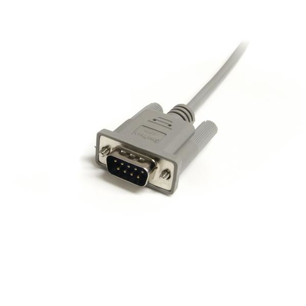 StarTech.com 3 ft Straight Through Serial Cable - DB9 M/F