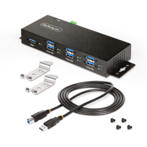 StarTech.com 5G7AINDRM-USB-A-HUB interface hub USB 3.2 Gen 1 (3.1 Gen