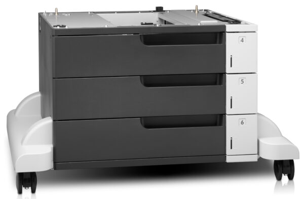 HP LaserJet 3x500-sheet Feeder and Stand