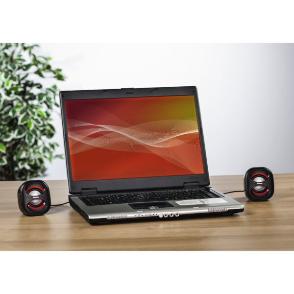 Hama Sonic Mobil 183 Black, Red Wired 3 W