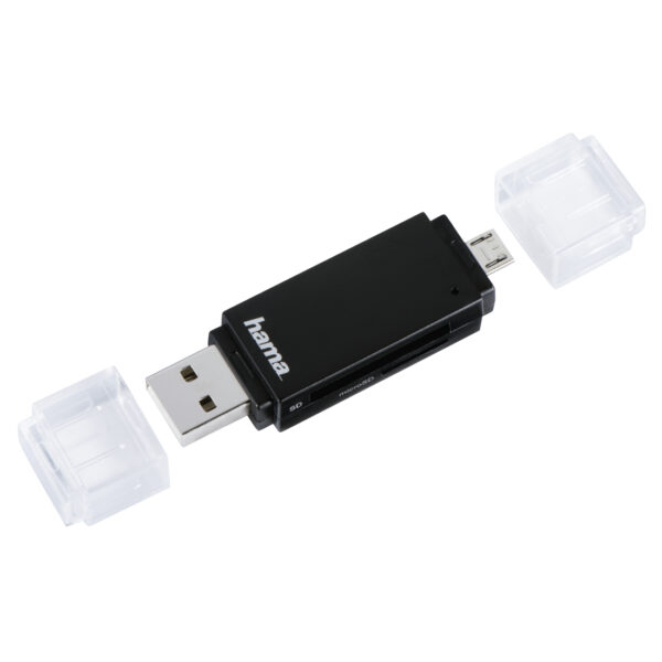 BASIC USB 2.0 OTG CARD READER BLACK