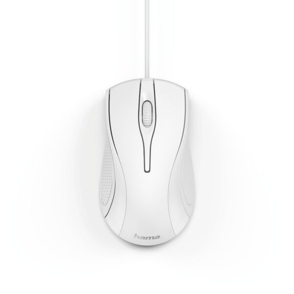 MC-200 CABLE MOUSE 3 BUTTON WHITE