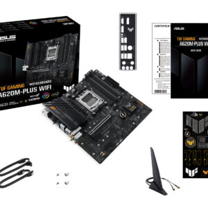 ASUS TUF GAMING A620M-PLUS WIFI AMD A620 Socket AM5 micro ATX