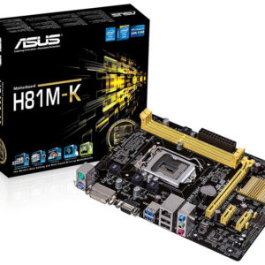ASUS H81M-K Intel® H81 LGA 1150 (Socket H3) micro ATX