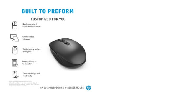 HP MULT-DVC 635 BLK WRLD MSE