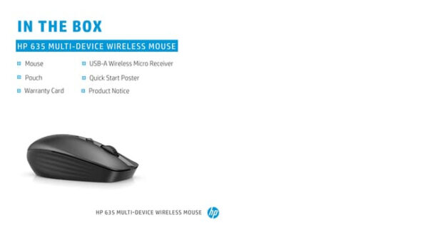 HP MULT-DVC 635 BLK WRLD MSE