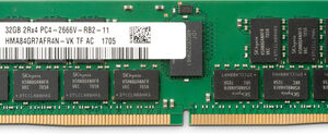 HP 1XD86AT memory module 32 GB 1 x 32 GB DDR4 288-pin DIMM ECC ^HP 32GB DDR42666 (1X32GB) ECCREGRAM