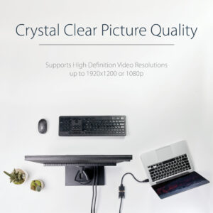 StarTech.com 8in HDMI to DVI-D Video Cable Adapter - HDMI Male to DVI