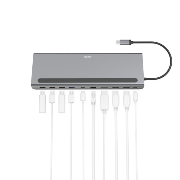 Hama 00200100 laptop dock/port replicator USB 3.2 Gen 1 (3.1 Gen 1)