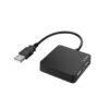USB HUB 4 PORTS USB 2.0 480 MBIT/S