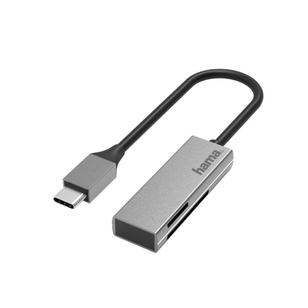 Hama 00200131 card reader USB 3.2 Gen 1 (3.1 Gen 1) Type-C Silver Hama 00200131 card reader USB 3.2 Gen 1 (3.1 Gen 1) Type-C Silver