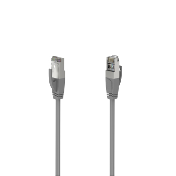 Hama 00200671 networking cable Grey 10 m Cat5e F/UTP (FTP) Hama 00200673 networking cable Grey 20 m Cat5e F/UTP (FTP)