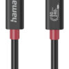 Hama 00200799 USB cable USB4 Gen 4x2 1 m USB C Black