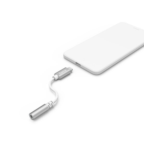 Hama 00201523 lightning cable White Hama 00201523 lightning cable White