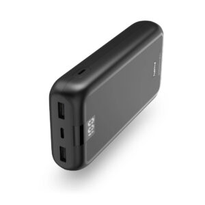 Hama 00201710 power bank Lithium Polymer (LiPo) 20000 mAh Anthracite PERFORMANCE 20 POWER PACK 20000MAH