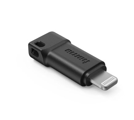 Hama 00201734 lightning cable Black Hama 00201734 lightning cable Black