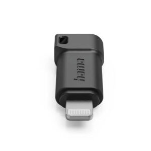 Hama 00201734 lightning cable Black Hama 00201734 lightning cable Black