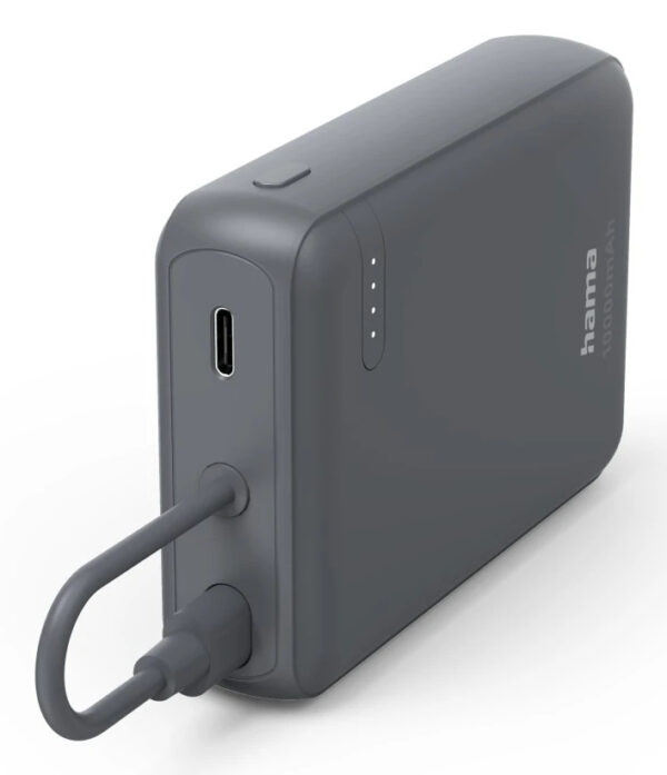 Hama Travel Lithium Polymer (LiPo) 10000 mAh Anthracite Hama Travel Lithium Polymer (LiPo) 10000 mAh Anthracite