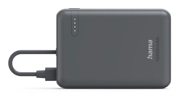 Hama Travel Lithium Polymer (LiPo) 10000 mAh Anthracite Hama Travel Lithium Polymer (LiPo) 10000 mAh Anthracite