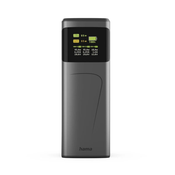 Hama High Power Lithium-Ion (Li-Ion) 20000 mAh Grey Hama High Power Lithium-Ion (Li-Ion) 20000 mAh Grey