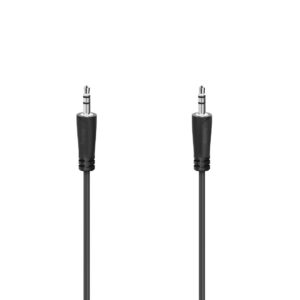 Hama 00205115 audio cable 3 m 3.5mm Black Hama 00205115 audio cable 3 m 3.5mm Black