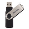 Hama Rotate 128GB USB 2.0 USB flash drive USB Type-A Black, Silver