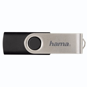 Hama 16GB USB 2.0 USB flash drive USB Type-A Black, Silver