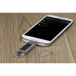 Hama Laeta Twin 16GB USB flash drive USB Type-A 2.0 Grey