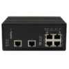 StarTech.com 6 Port Unmanaged Industrial Gigabit Ethernet Switch w/ 4