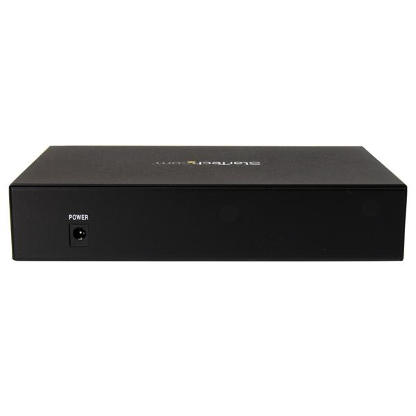 StarTech.com 8 Port Unmanaged Industrial Gigabit Power over Ethernet
